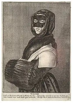 Muff aus Nerz- oder Marderschwifen (Wenzel Hollar (1607–1677))