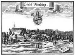Schloss Ottenburg um 1700