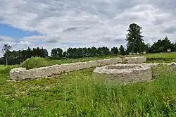 Freigelegtes und aufgemauertes Nordtor