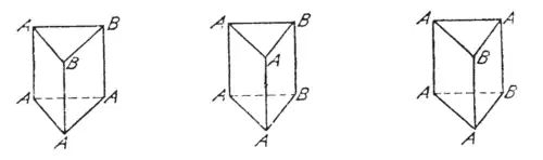 Isomerenanzahl bei prismatischer Koordination