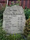Gedenkstein für die Maler der Künstlerkolonie Wernigerode