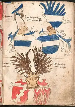 Wernigeroder Wappenbuch, 4. Viertel 15. Jahrhundert