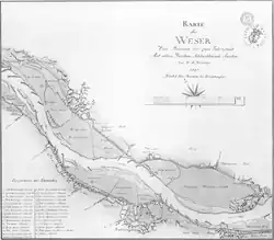 Weser von Bremen bis Oslebshausen (1805)