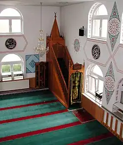 Predigtkanzel (Minber), Detail