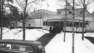 Die Sporthalle 1936