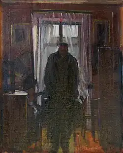 Frierender Soldat, 1916