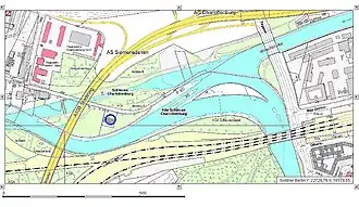 Westhafenkanal an der Schleuse Charlottenburg