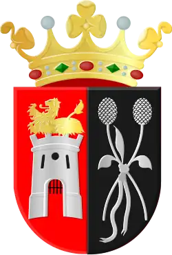 Wappen des Ortes Westvoorne