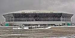 Der Silverdome im Winter 2006