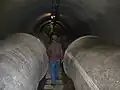 Stollen im Wasserentnahmeturm