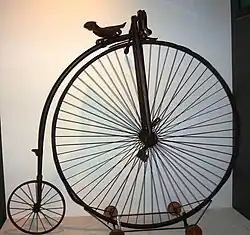 Hochrad des belgischen Fotografen Léonard Misonne