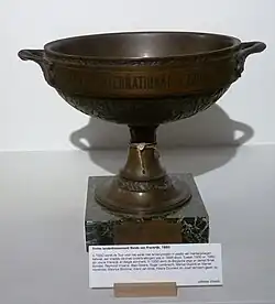 Pokal für die belgische Clubmeisterschaft 1950