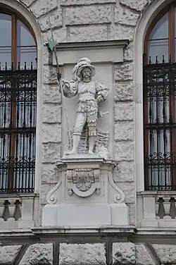 Statue „Landsknecht“