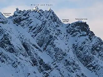 Blick vom Tal Dolina Pańszczyca