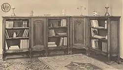 Anbaureihe Regale und Schränke A-L Barock, ab 1955