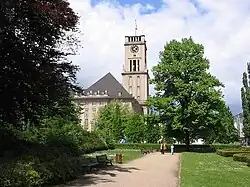 Martin-Luther-Straße zum Rathaus Schöneberg hin