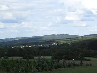 Wildenburger Kopf von Westsüdwest.