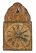Kuckucksuhr mit Holzräderwerk um 1780, (Deutsches Uhrenmuseum)