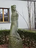 Skulptur 1953. Kantonsschule am Burggraben, St. Gallen.