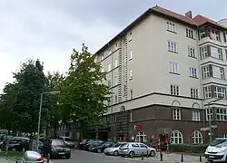 Schrammblock an der Livländischen Straße