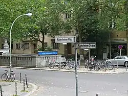 Rüdesheimer Straße am Rüdesheimer Platz