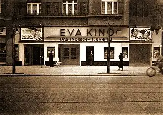 Eva im Jahre 1938: Filmankündigung: Das indische Grabmal