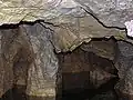 Das Innere der Wimsener Höhle