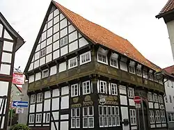 Beispiel für Fachwerkarchitektur in Alfeld