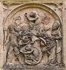 Marmorwappen Windhaag