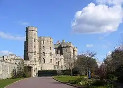 Britische Königsresidenz Schloss Windsor, ab 1350