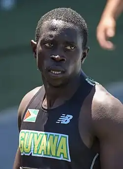 Winston George – ausgeschieden als Siebter in 20,74&nbsp;s