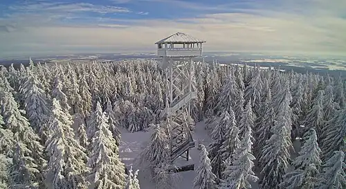 Winter am Oberpfalzturm