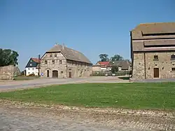 Wirtschaftsgebäude des Klostergutes in Mönchpfiffel