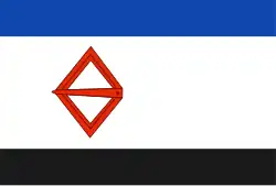 Flagge des Ortes Wissenkerke