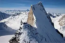 Wasserscheidepunkt am Witenwasserenstock (2021)