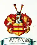 Stammwappen derer von Wittenhorst (Anfang 17. Jh.)