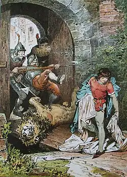 Das Märchen vom Witzenspitzel, (Illustration von Alexander Zick)