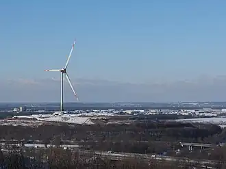 Die Windkraftanlagen Fröttmaning und Freimann