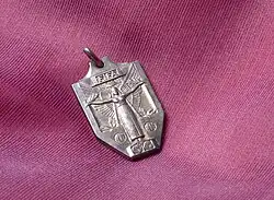 Silbermedaille László Budai