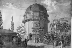 Die Basler Rotunde, Darstellung von Friedrich Meyer