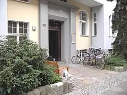 Wohnhaus Gottfried Benns, Bozener Straße&nbsp;20