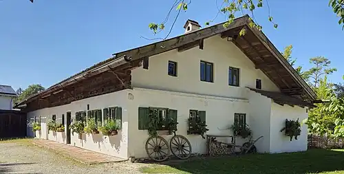 Wohnstallhaus Rindbach, um 1790