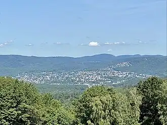 Blick vom Kaltbründlberg auf den Wolfersberg