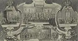 Inthronisation von König und Königin