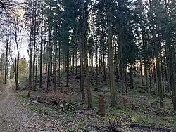 Der Gipfel von Norden