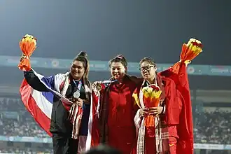 Lu Xiaoxin (r.) 2017