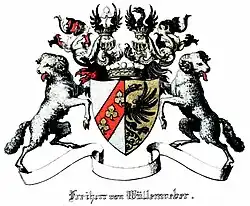 Wappen der Freiherren von Wüllenweber