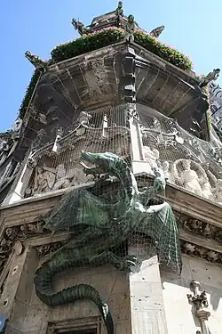 Neues Rathaus München, Wurmeck