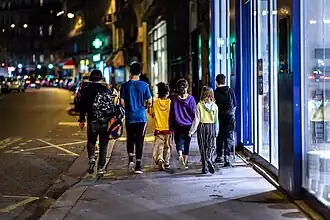 Straßenszene im 11. Arrondissement