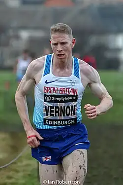 Silbermedaillengewinner Andrew&nbsp;Vernon